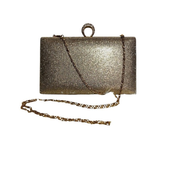De Blossom Collection Rhinestone Evening Clutch - Picture 1 of 4